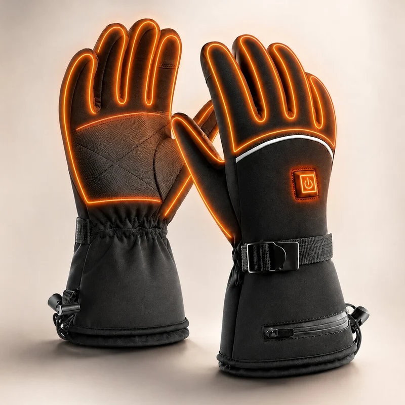 Beheizbare Winterhandschuhe mit 3 Heizstufen | Thermova